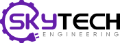 Skytech purple logo